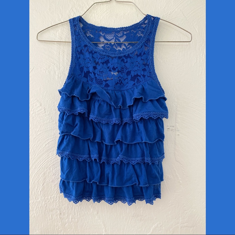 Royal blue tank top